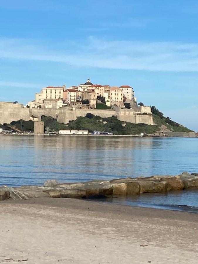Duplex Calvi Direct Plage Esterno foto
