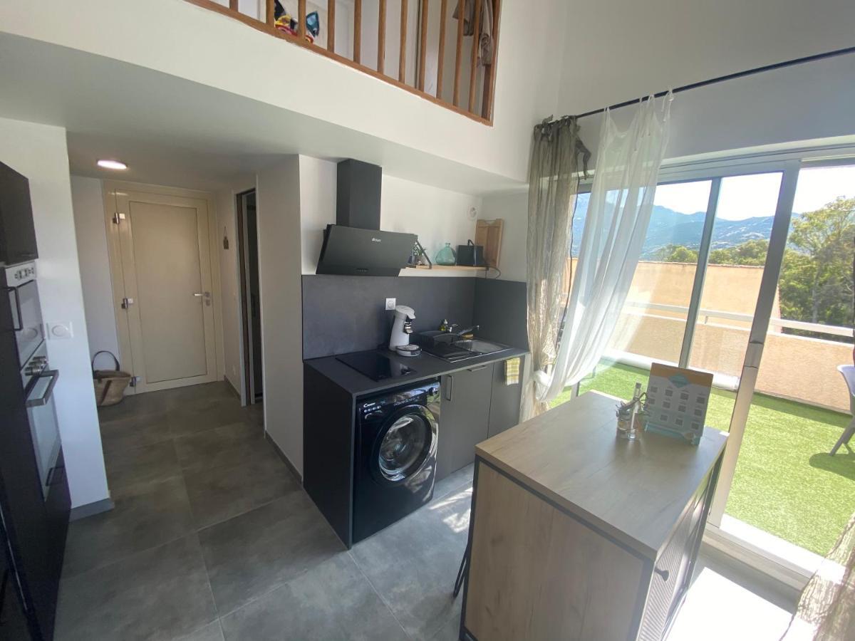 Duplex Calvi Direct Plage Esterno foto